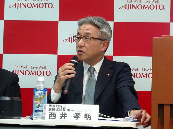 味の素社 西井孝明社長