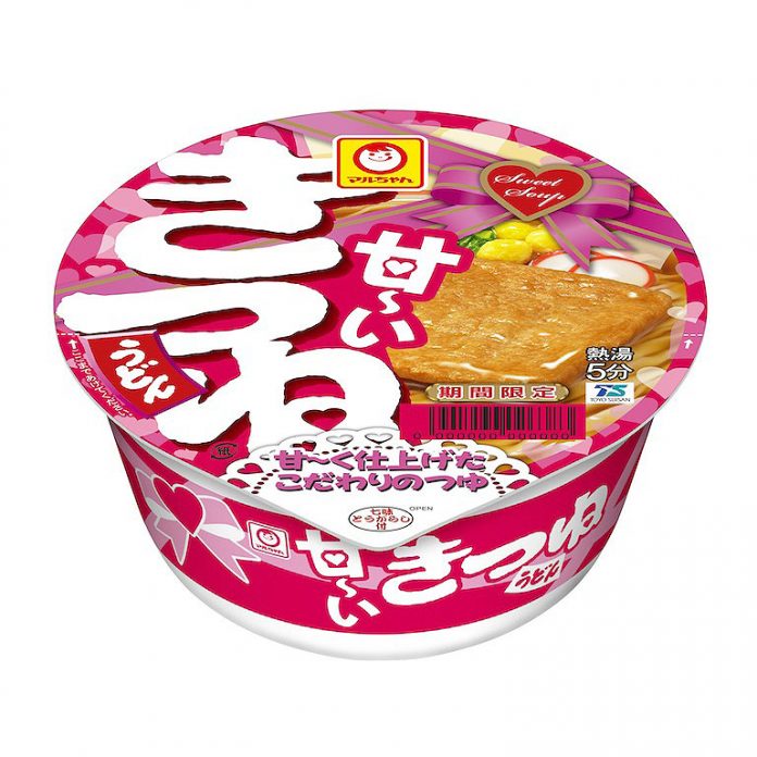 「マルちゃん　甘～いきつねうどん」