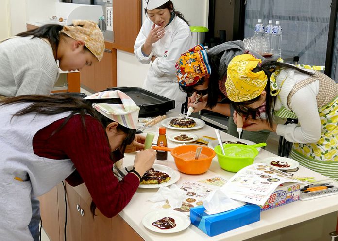 オタフクソース 高校生限定お好み焼教室 おこのみスタジオ