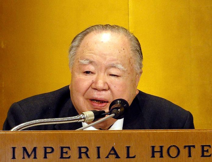 日本チェーンストア協会 新年賀詞交換会 清水信次会長