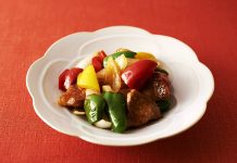 ミツカン 食酢の成長戦略 「おいしさと健康」で提案強化 「黒酢酢豚」(純玄米黒酢)