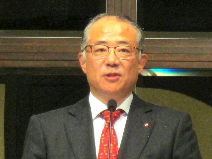 第7回火の国会総会 田原貴之火の国会会長（味の素九州支社長）