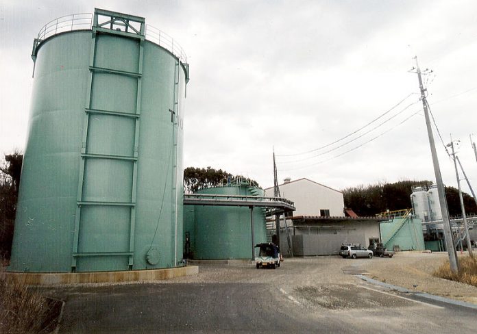 新たに完成した水酸化マグネシウム設備（ナイカイ塩業）