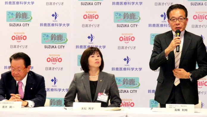 高柳利明常務執行役員㊨（日清オイリオグループ）