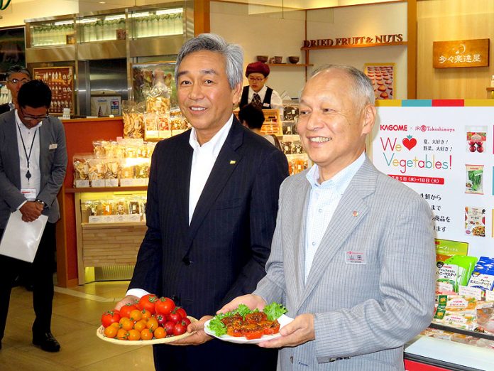 寺田直行社長㊧と山田正男社長
