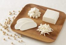 不二製油グループ USS製法の豆乳素材 チーズ風など加工品拡充 チーズ感覚で楽しめる豆乳生まれの新素材「大豆舞珠(まめまーじゅ)ブロック」