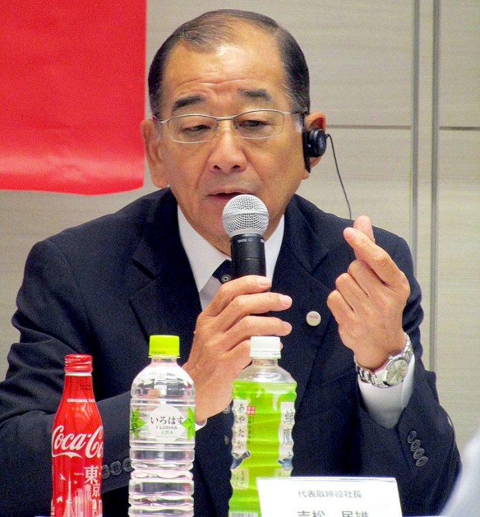 コカ・コーラボトラーズジャパン　吉松民雄社長