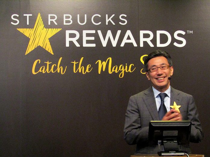 水口貴文ＣＥＯ（ＳＴＡＲＢＵＣＫＳ　ＲＥＷＡＲＤＳ（スターバックスリワード））