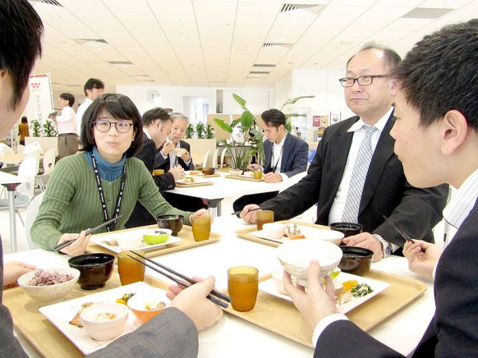エームサービス 三井物産社員食堂 和食の日 和食文化発信
