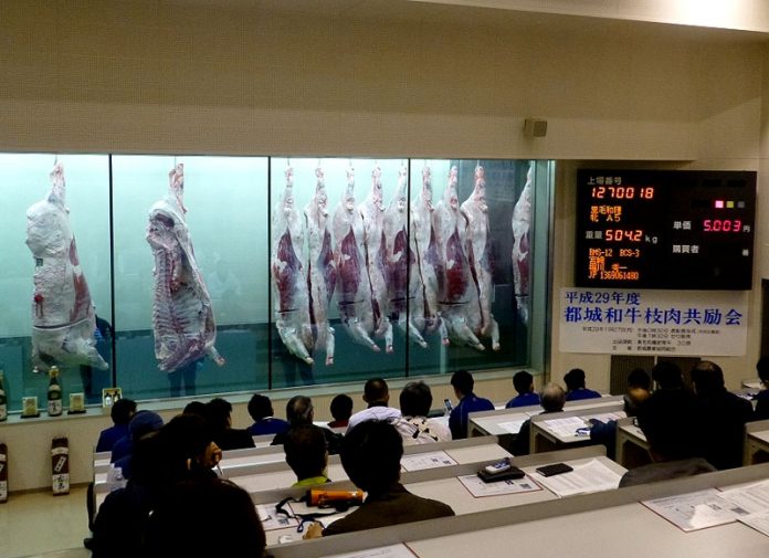 平成２９年度　都城和牛枝肉共励会表彰式