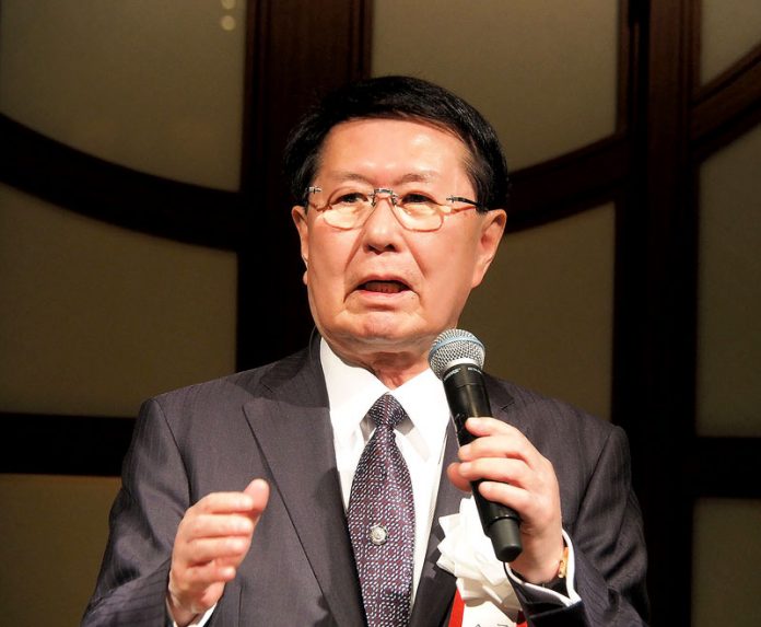 石積忠夫会長（日本展示会協会）