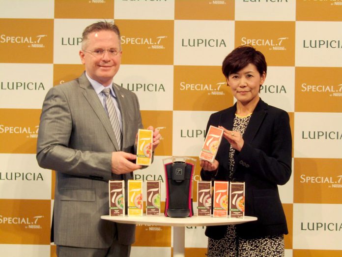 カプセル式ティー専用マシン ＳＰＥＣＩＡＬ.Ｔ ネスレ日本 ルピシア