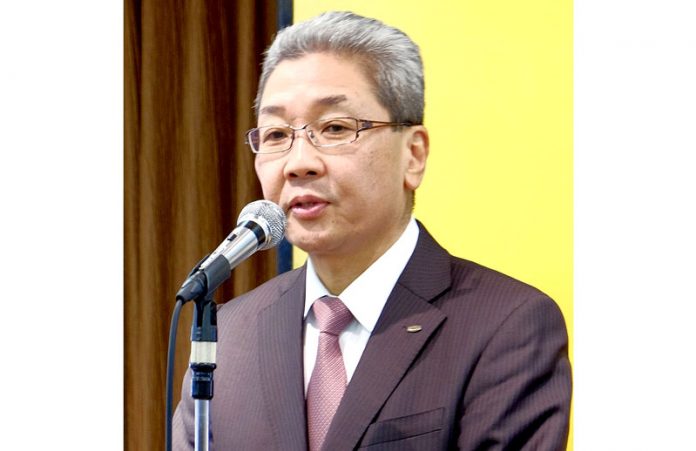 岸本健利理事長（日本洋酒酒造組合）