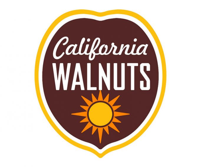 新たに導入されたロゴマーク（カリフォルニアくるみ協会）
