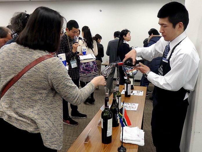 マスダ 南アフリカワイン 試飲展示会