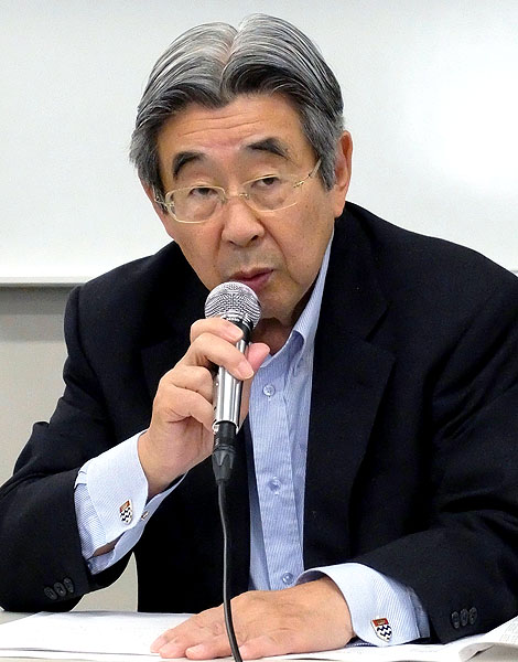 増井德太郎副会長（新日本スーパーマーケット協会）