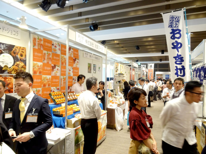 昨年開催時の模様（通販食品展示商談会）