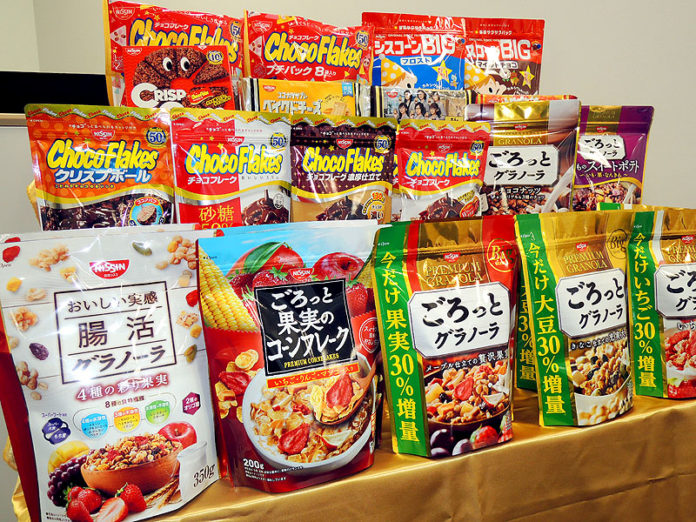 日清シスコの秋季新商品（秋季新商品発表会 東京本社）