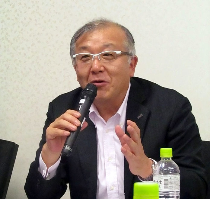 岡本繁樹統括部長（コカ・コーラボトラーズジャパン）