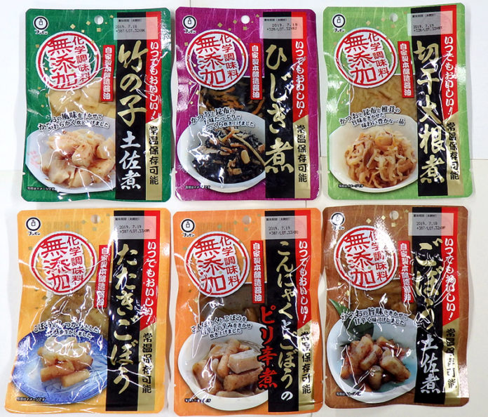 新発売の常温和惣菜６品（ブンセン）