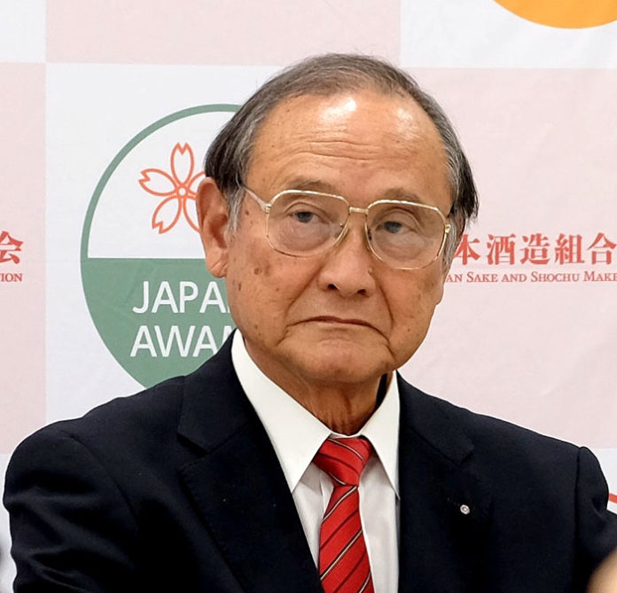 篠原成行会長（日本酒造組合中央会）