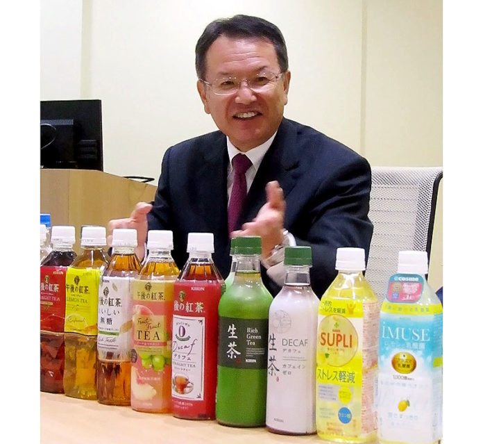 堀口英樹社長（キリンビバレッジ）