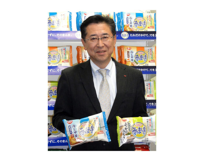 伊地知稔彦社長（日清食品チルド）
