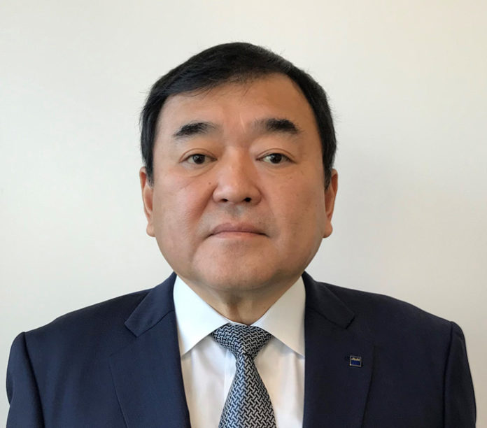 社長に就任する塩澤賢一氏（アサヒビール）