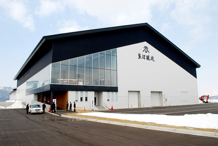 魚沼醸造新工場の外観