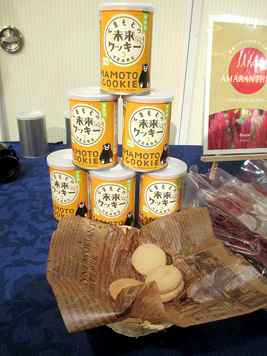 「くまもとの未来クッキー」 地元産商品で復興の一助に 熊本製粉