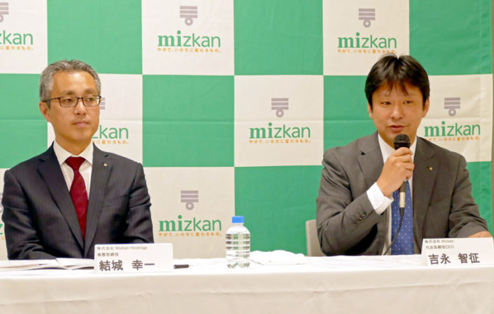 結城幸一氏㊧と吉永智征氏（Ｍｉｚｋａｎ）