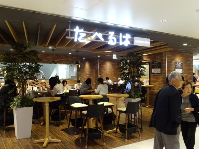 「たべるば」では店内ショップとのコラボイベントも可能（シャポー市川）