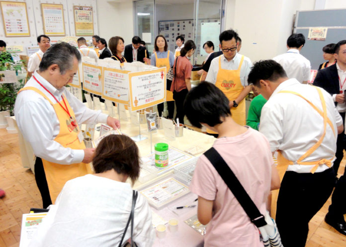 特別展示の会場（農林水産省北別館「消費者の部屋」）