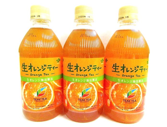 「ＴＥＡｓ’ＴＥＡ ＮＥＷ ＡＵＴＨＥＮＴＩＣ生オレンジティー」（５００㎖ＰＥＴ）（伊藤園）