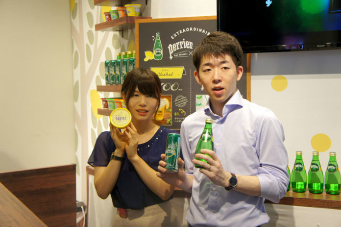 三上菜穂氏㊧（フタバ食品）と宮内和貴氏（ネスレ日本）