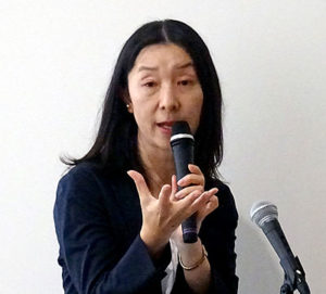 フードロス問題を講演する井出留美氏