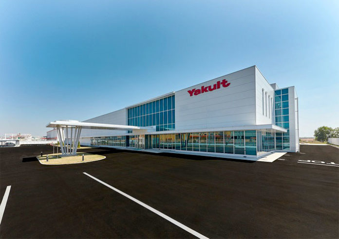 ヤンゴン市に完成したミャンマーヤクルトの工場