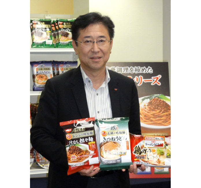 伊地知稔彦社長（日清食品チルド）