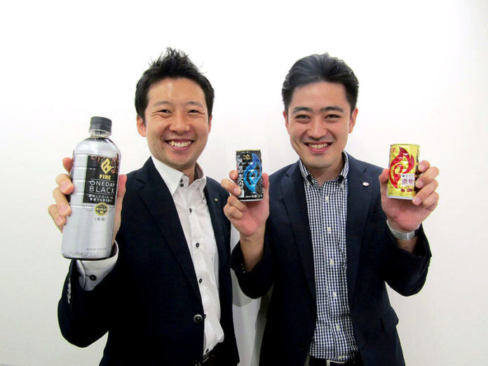 「心をともす訴求で価値を感じて」と語る増田健志氏㊧と大竹野晋平氏（キリンビバレッジ）