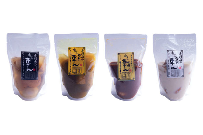 レトルトパックのおでん「ねり伝　割烹」シリーズ（かね貞）