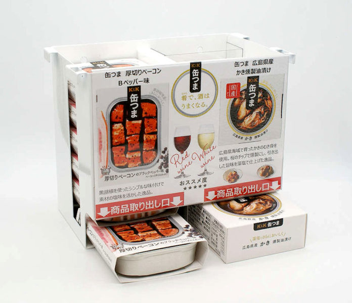 缶つま Ｒａｃｋ （国分グループ本社 玉俊工業所）