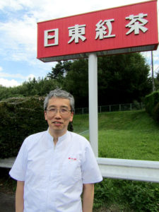 須玉工場の樋口工場長(三井農林)