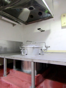 むぎ茶の高濃度抽出機