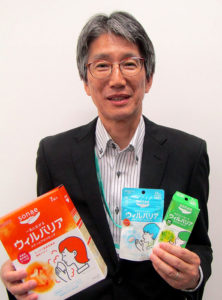 プロジェクトリーダーの万歳一規氏(花王)