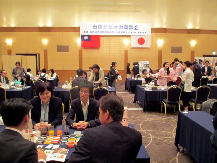 商談会の様子（台湾タピオカ商談会）