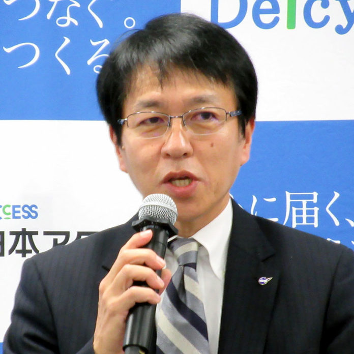 商品統括マーケ管掌の中村洋幸常務