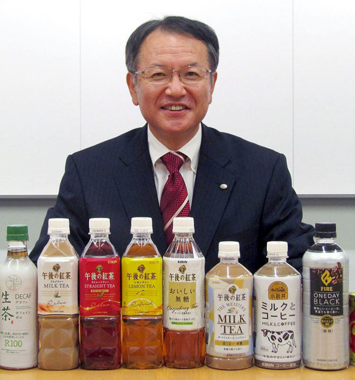 堀口英樹社長（キリンビバレッジ）