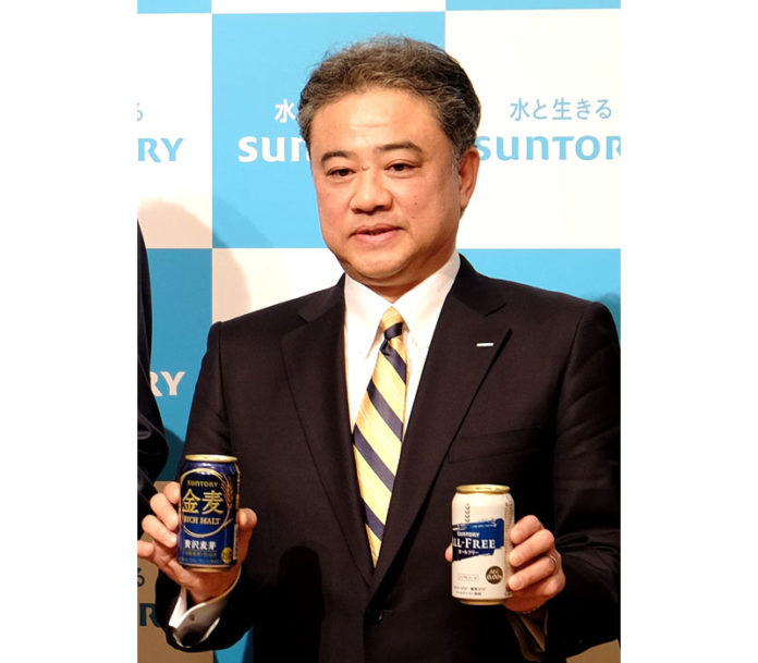 西田英一郎社長（サントリー）