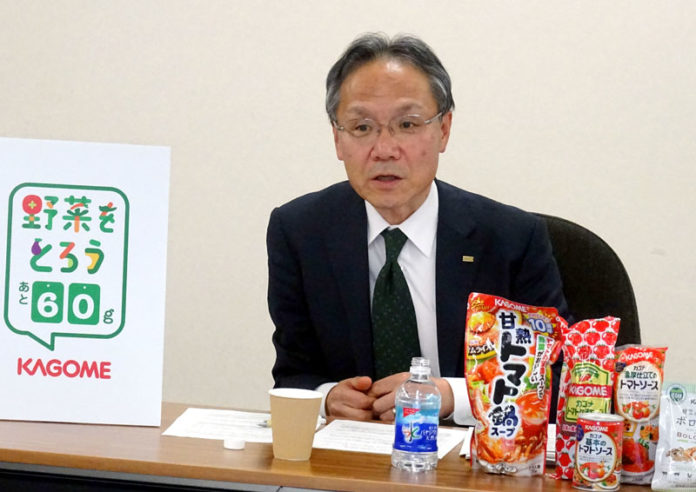 山口聡社長（カゴメ）
