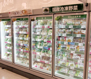 冷凍野菜も強化(イオンスタイル戸塚)